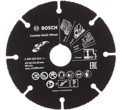 Отрезной диск для Bosch УШМ 115мм 2608623012