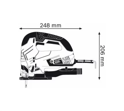 Лобзик Bosch GST 90 BE 060158F001
