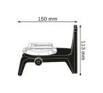 Поворотный держатель для нивелиров RM2 Bosch 0601092700