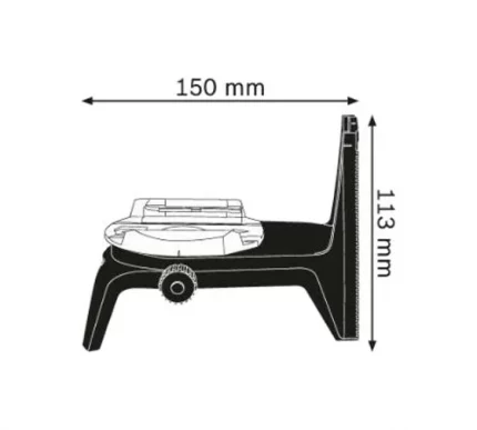 Поворотный держатель для нивелиров RM2 Bosch 0601092700