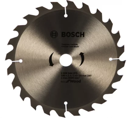 Bosch ECO WOOD (190x2.2x20мм; 24T)