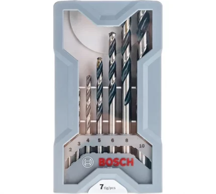 Набор сверл Bosch PointTeQ (2-10мм, 7шт) Mini X 2608577347