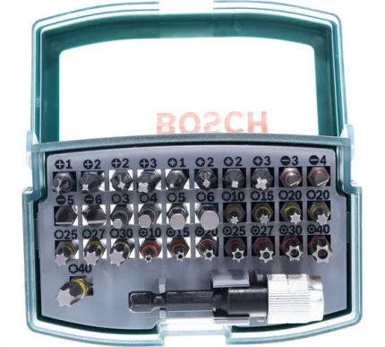 Набор бит COLORED 32 предмета Bosch 2607017063