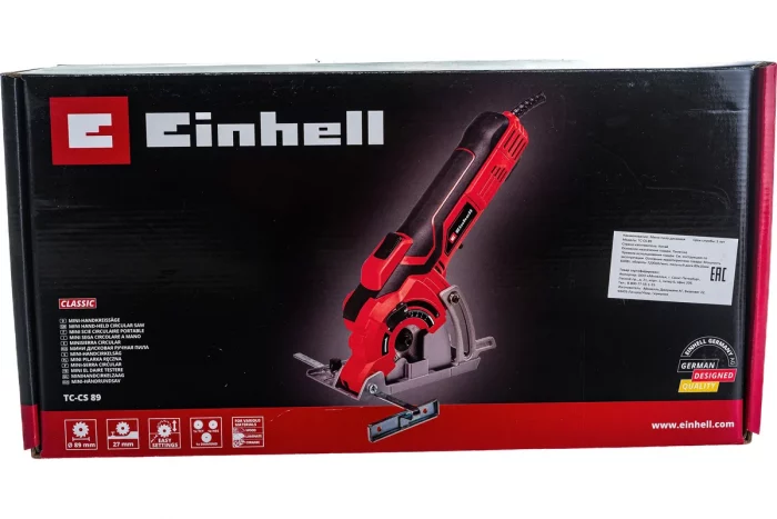 Дисковая мини-пила Einhell TC-CS 89 4331030