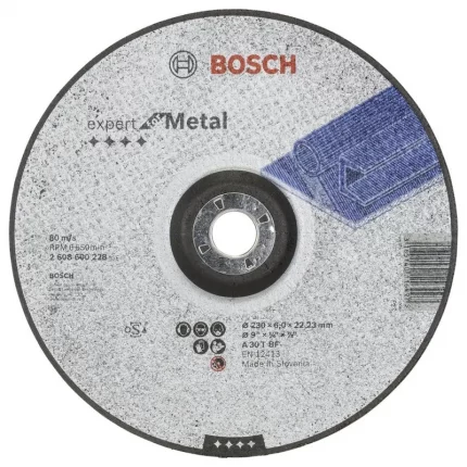 Диск обдирочный по металлу Bosch 230х22.2мм 2608600228