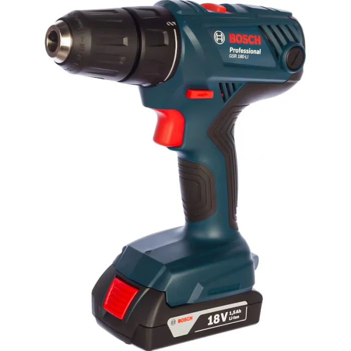Аккумуляторная дрель-шуруповёрт Bosch GSR 180-LI Professional 06019F8109 — изображение 2