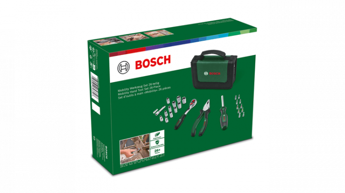 Стартовый набор ручных инструментов из 26 предметов Bosch 1600A02BY2