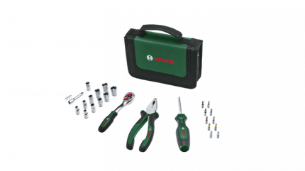Стартовый набор ручных инструментов из 26 предметов Bosch 1600A02BY2