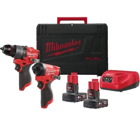 Набор инструментов Milwaukee M12 FPP2A2-402X 4933480587 Набор инструментов Milwaukee M12 FPP2A2-402X 4933480587