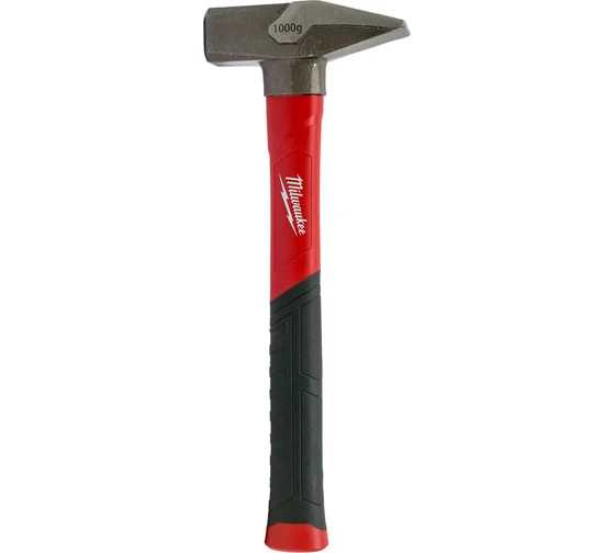 Инженерный молоток Milwaukee с рукояткой из стекловолокна, 1000 г 4932478665 Инженерный молоток Milwaukee с рукояткой из стекловолокна, 1000 г 4932478665