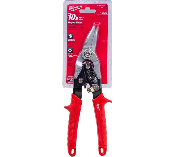 Ножницы по металлу Milwaukee NEW левый рез 48224510 Ножницы по металлу Milwaukee NEW левый рез 48224510