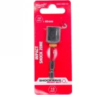 Насадка магнитная торцевая SHOCKWAVE c хвостовиком 1/4" Hex,13x65 мм Milwaukee 4932492443
