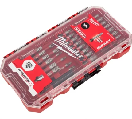 Набор бит SHOCKWAVE 38 предметов Milwaukee 4932492009