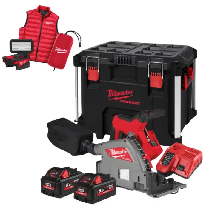 Аккумуляторная погружная пила Milwaukee M18 FPS55MC-552P FUEL 4933499456
