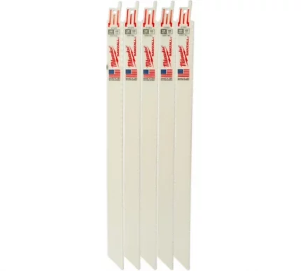 Полотно для сабельной пилы Metal (300x1.4 мм, 5 шт) Milwaukee 48005189