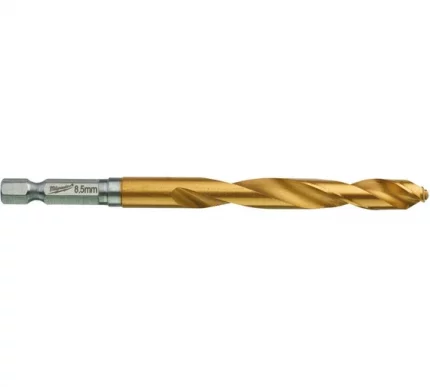Сверло по металлу RedHEX HSS-G TiN (8.5х70х114 мм) Milwaukee 48894720