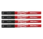 Ручка (черная, 4шт) Milwaukee INKZALL Fine Tip 48223164