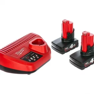 Энергокомплект Milwaukee M12 NRG-402 Li-Ion 4Ач 4933459211