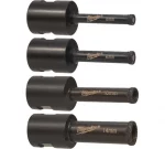 Набор алмазных корончатых сверл (4 шт, М14, 6-14 мм) Milwaukee 4932471863