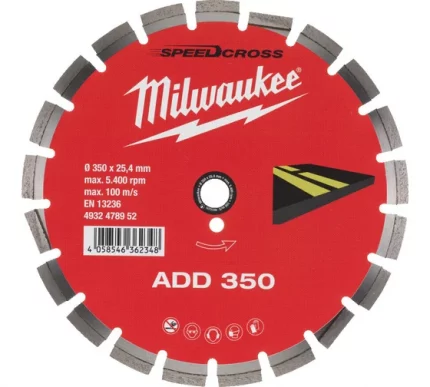 Диск алмазный ADD 350 (350х25.4 мм) Milwaukee 4932478952