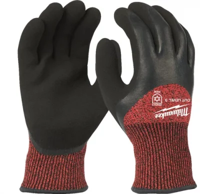 Перчатки с уровнем сопротивления порезам 3 Milwaukee зимние, р. XL/10 4932479006