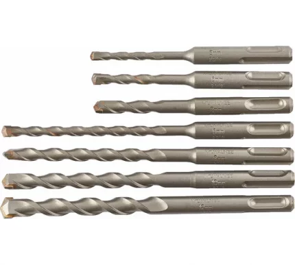 Набор буров SDS+ CONTRACTOR 7 шт, 5/6/8х110 мм, 6/8/10/12х160 мм MILWAUKEE 4932471244