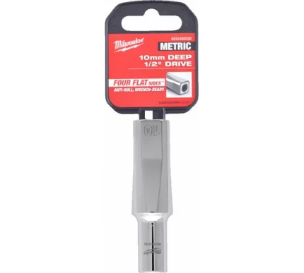 Головка 6-гранная удлиненная 10 мм, 1/2" Milwaukee 4932480030