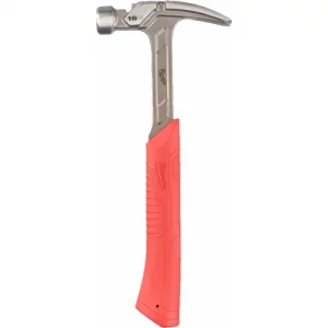 Стальной молоток Milwaukee с прямым гвоздодером 16 унций, 450 г 4932478653