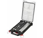 Набор метрических головок с трещоткой Milwaukee 3/8" в компактном тонком органайзере PACKOUT, 38 ед. 4932478813