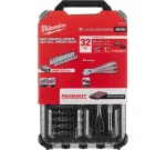Набор метрических головок с трещоткой Milwaukee 3/8" в компактном тонком органайзере PACKOUT, 38 ед. 4932478813