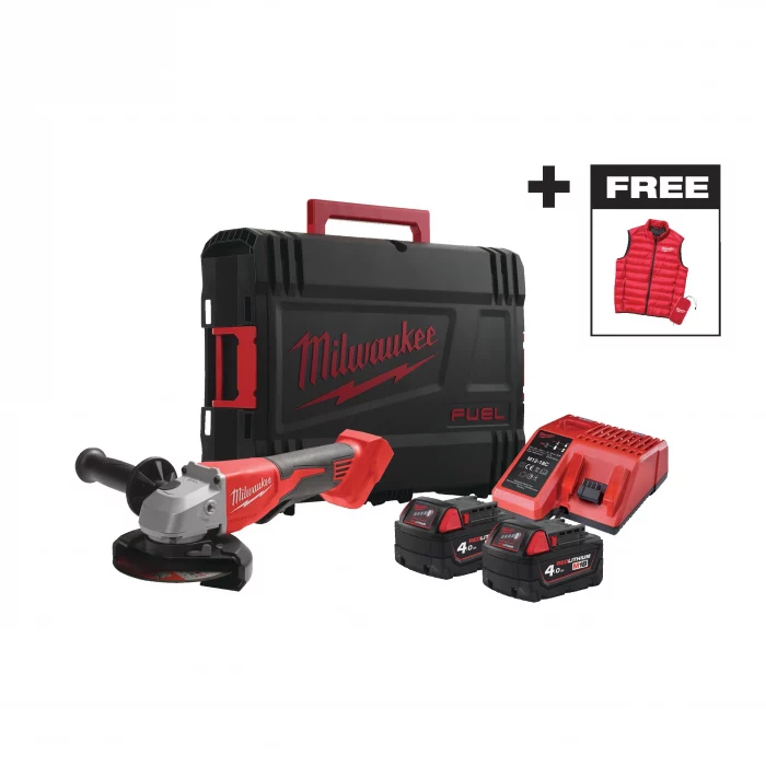 Аккумуляторная углошлифовальная машина Milwaukee M18 BLSAG125XPDMC-402X 4933499460
