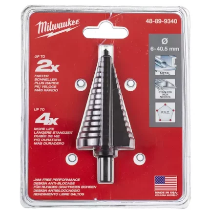 Ступенчатое сверло 6-40,5 мм Milwaukee 48899340