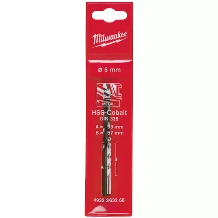 Сверло по металлу HSS-Co (6.0 мм, 1 шт) Milwaukee 4932363268