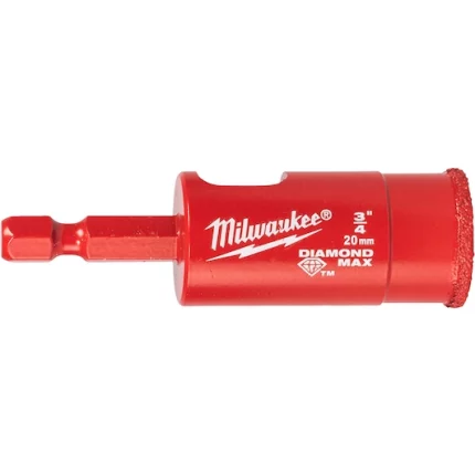 Алмазная коронка Milwaukee Diamond Plus 20 мм (1шт) 4932498348