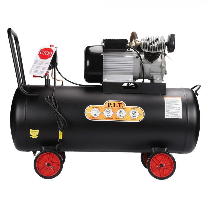 Компрессор поршневой масляный P.I.T. PAC100-C1 - Image 2