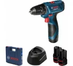 Аккумуляторный шуруповерт Bosch GSR 120-LI+2x2.0+ca  06019G8020 — изображение 2