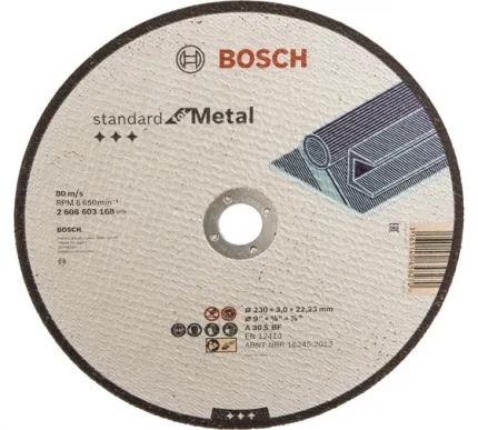 Bosch Standard (230x3х22.2 мм)